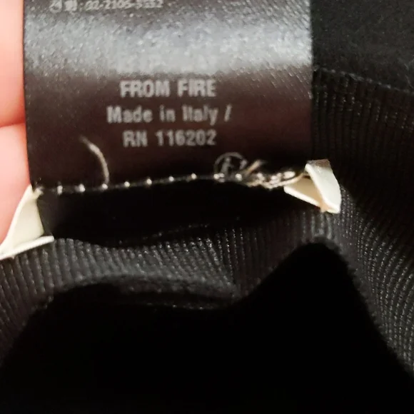 Zadig & Voltaire Black Hat with Colorful Embroidery - Picture 9 of 12